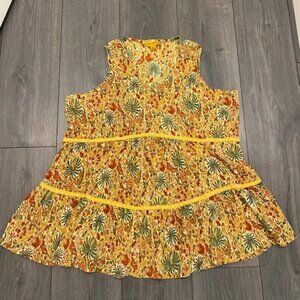 April Cornell Printed Cotton Tank Size XXL